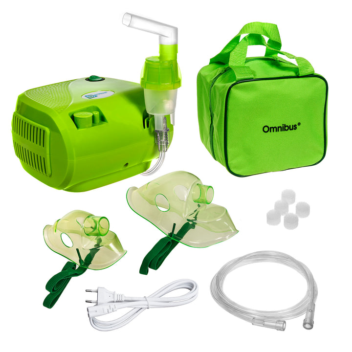 Inhalador BR-CN116B Omnibus verde + bolsa verde