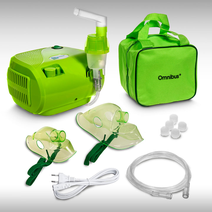 Inhalador BR-CN116B Omnibus verde + bolsa verde