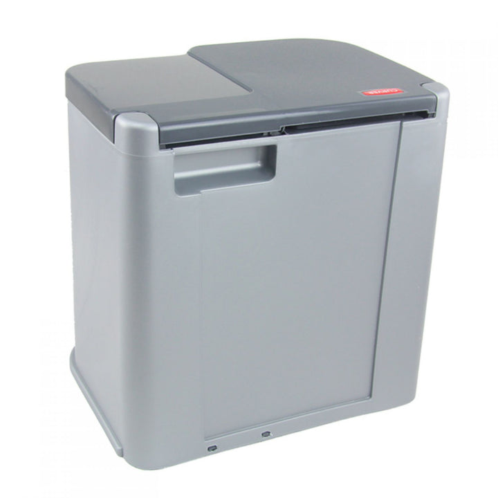 Papelera de reciclaje Curver Duo Pedalbin con acabado sólido