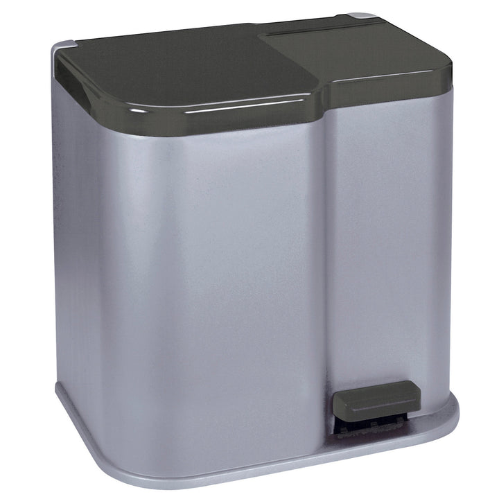 Papelera de reciclaje Curver Duo Pedalbin con acabado sólido