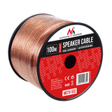 Cable de altavoz 100m 2x1,5mm / 48*0.20CCA 3,5*7,0mm Maclean MCTV-512