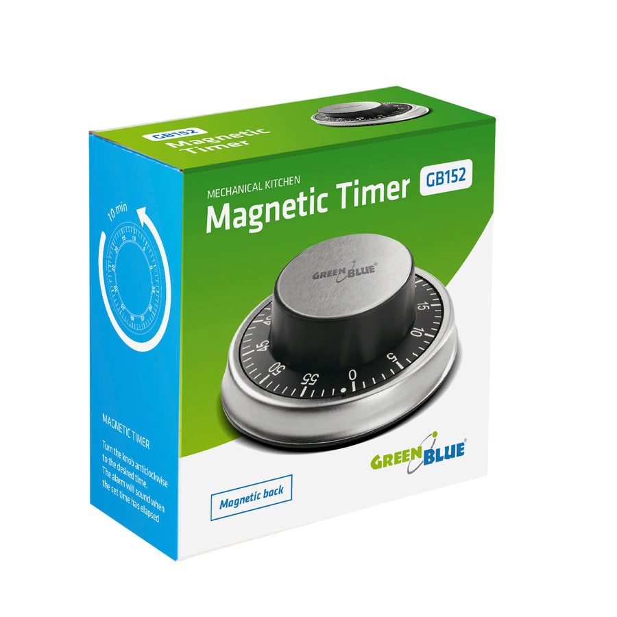 Temporizador mecánico cronómetro magnético GreenBlue GB152