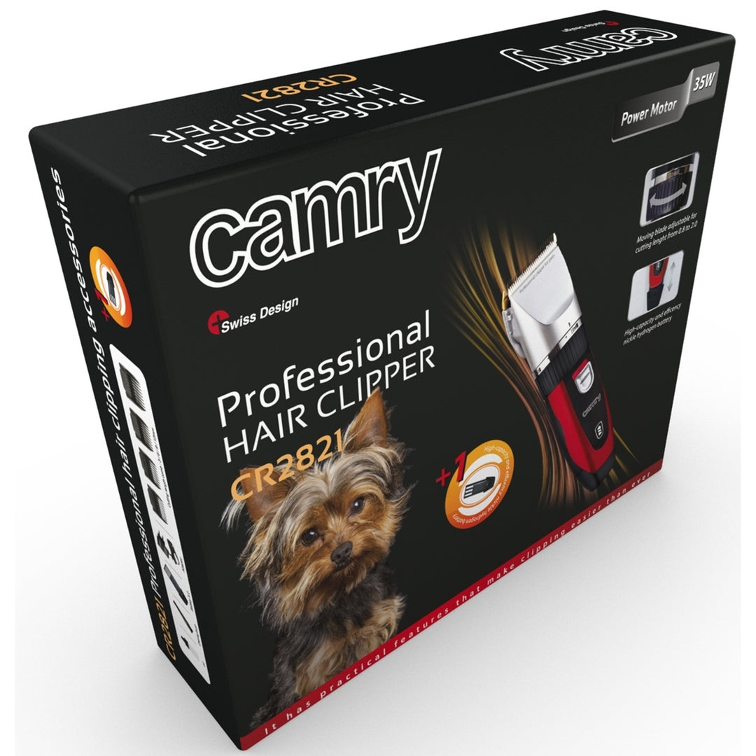 Máquina de cortar pelos profissional Camry CR2821 para cães e gatos, cabeça em titânio