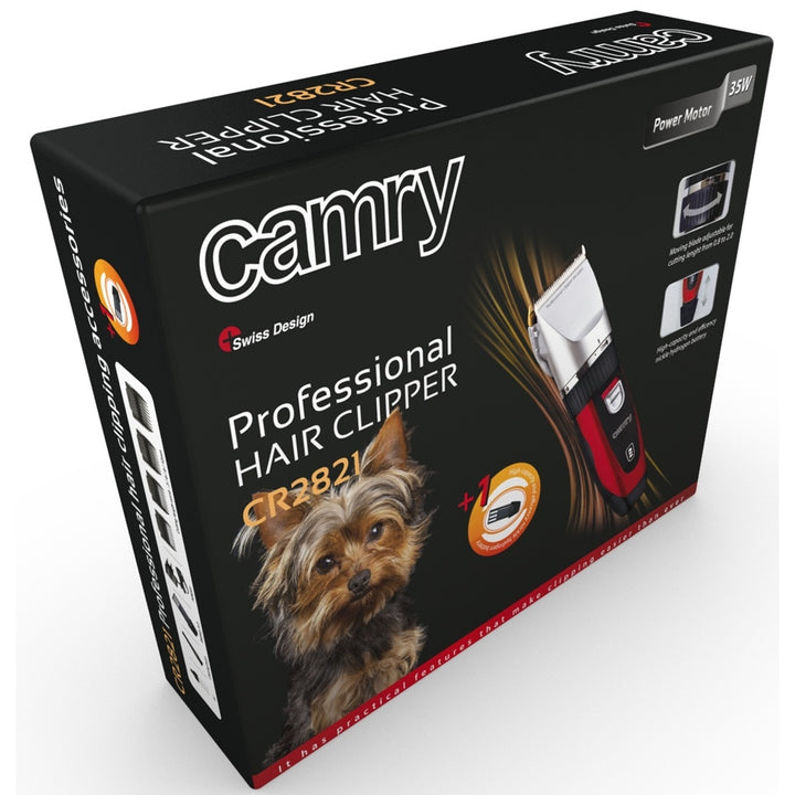 Máquina de cortar pelos profissional Camry CR2821 para cães e gatos, cabeça em titânio