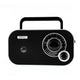 Rádio de cozinha portátil retro preto Camry CR1140 AM/FM
