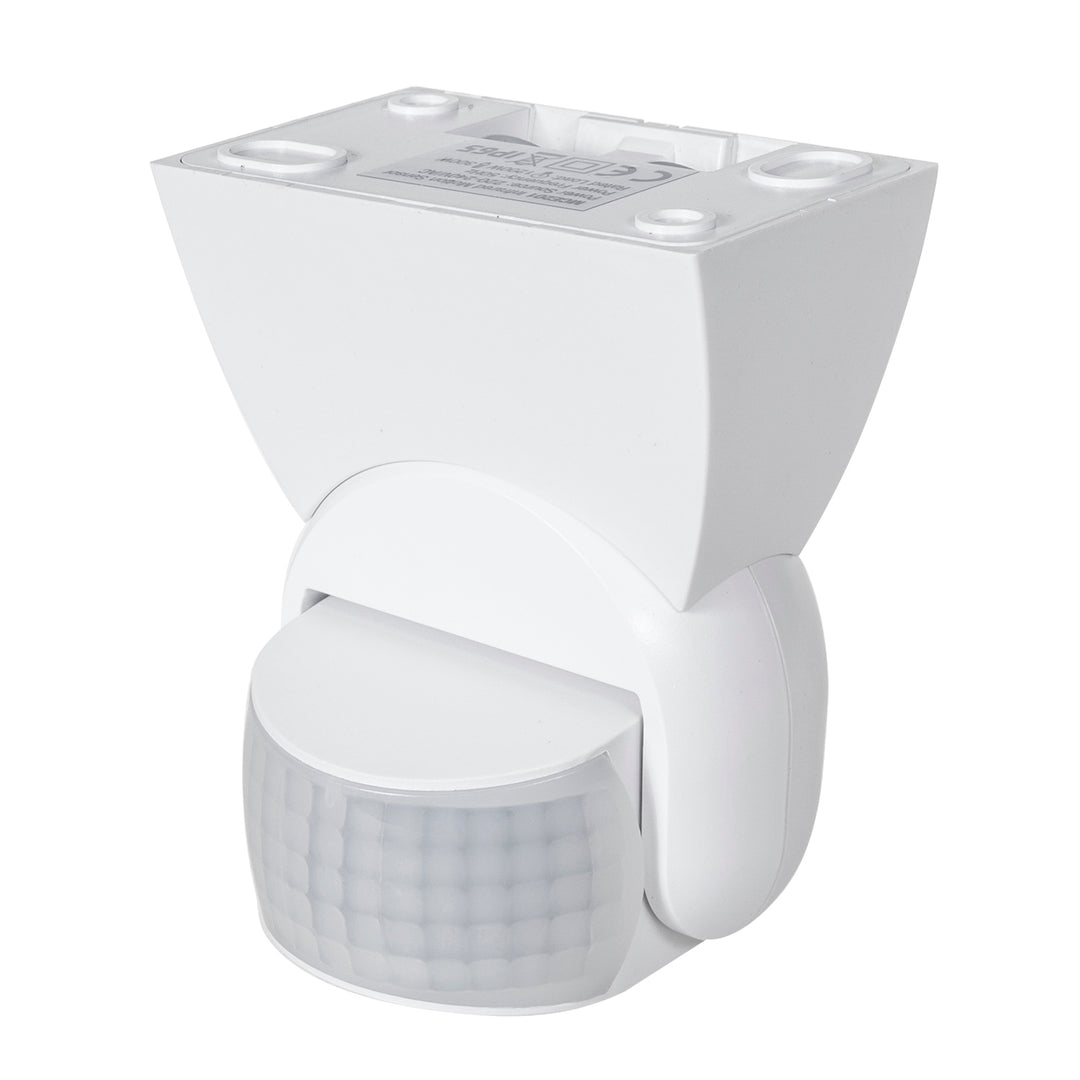 Detector de Movimiento por Infrarrojos PIR Moderna Gama 12m [Color Blanco] IP65 Maclean Energy MCE201W