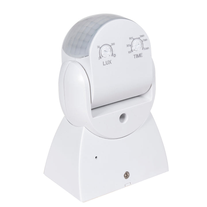 Detector de Movimiento por Infrarrojos PIR Moderna Gama 12m [Color Blanco] IP65 Maclean Energy MCE201W