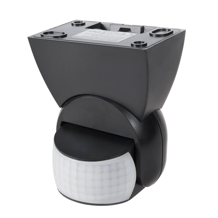 Sensor de movimento infravermelho universal Maclean MCE201 B com sensor crepuscular, alcance de 12 m, detetor de movimento para montagem no teto e na parede, utilização no interior e no exterior