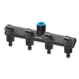 Dispensador de água quádruplo ergonômico, distribuidor de 4 vias, torneira rosca 3/4 "e 1" CELLFAST ERGO