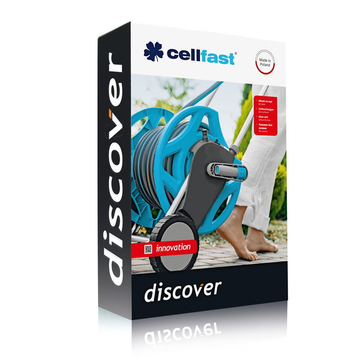 Carro de la manguera CELLFAST DISCOVER 1/2 60m 55-600 solid
