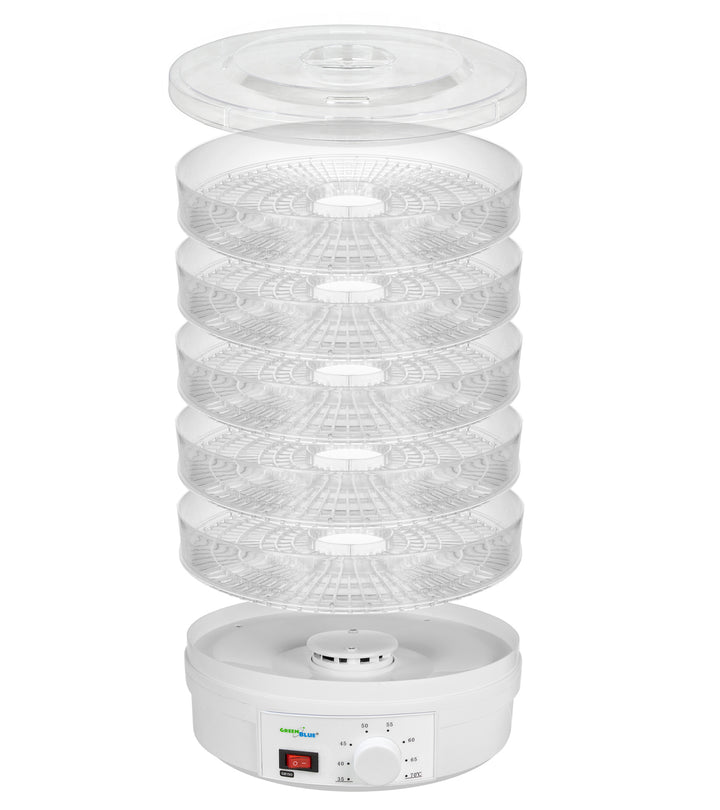 Compartimentos de 5 capas - 35 a 70 ° C - 250 W - GreenBlue GB190