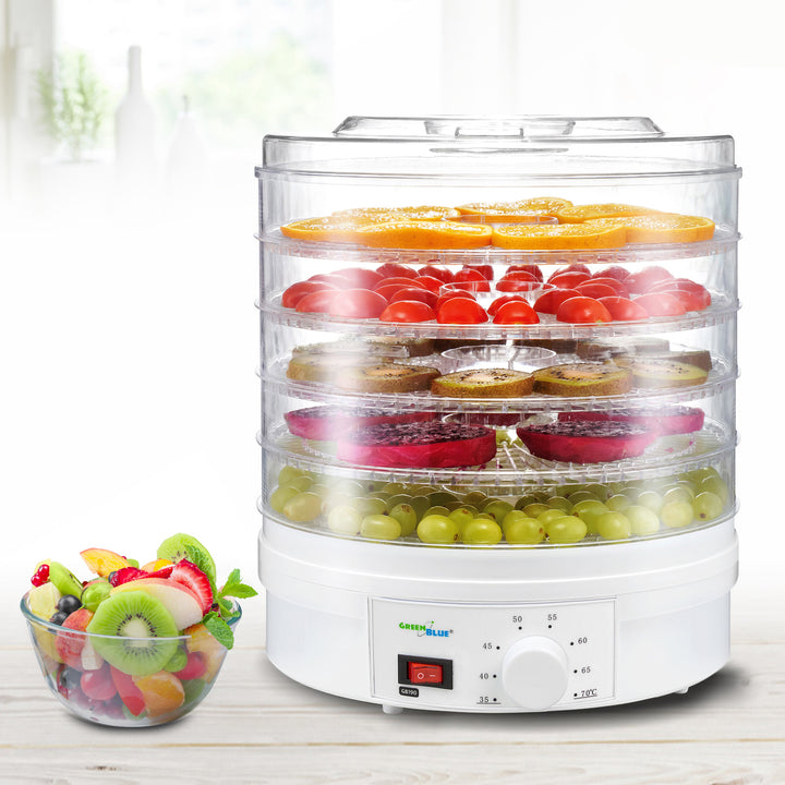 Compartimentos de 5 capas - 35 a 70 ° C - 250 W - GreenBlue GB190