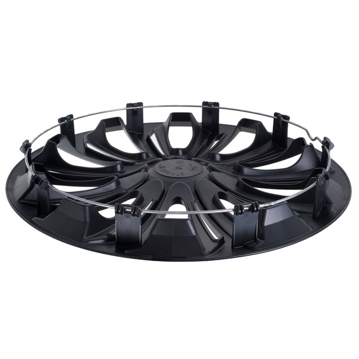 Calotas universais 14" NRM STRONG preto fosco 4 peças