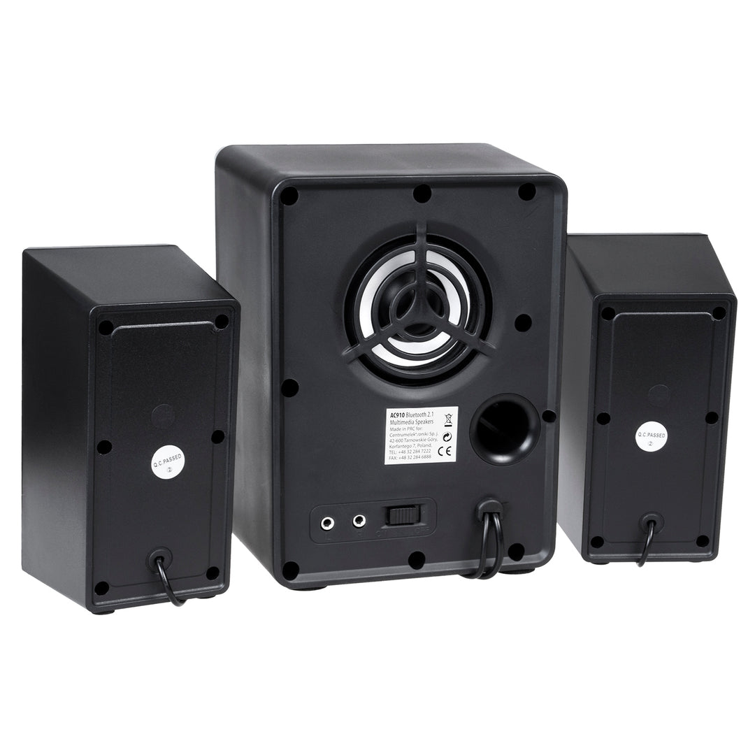 Alto-falante Bluetooth 2.1 Audiocore AC910, rádio FM, entrada para cartão TF, AUX, alimentação USB