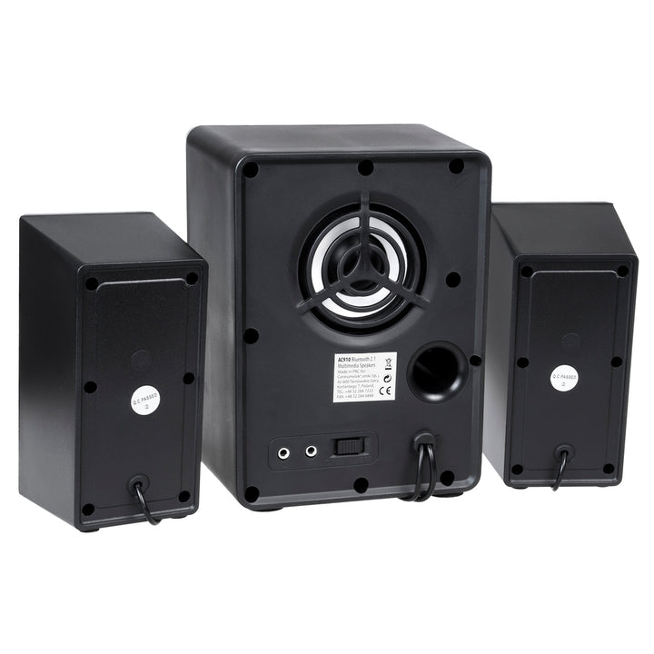 Alto-falante Bluetooth 2.1 Audiocore AC910, rádio FM, entrada para cartão TF, AUX, alimentação USB