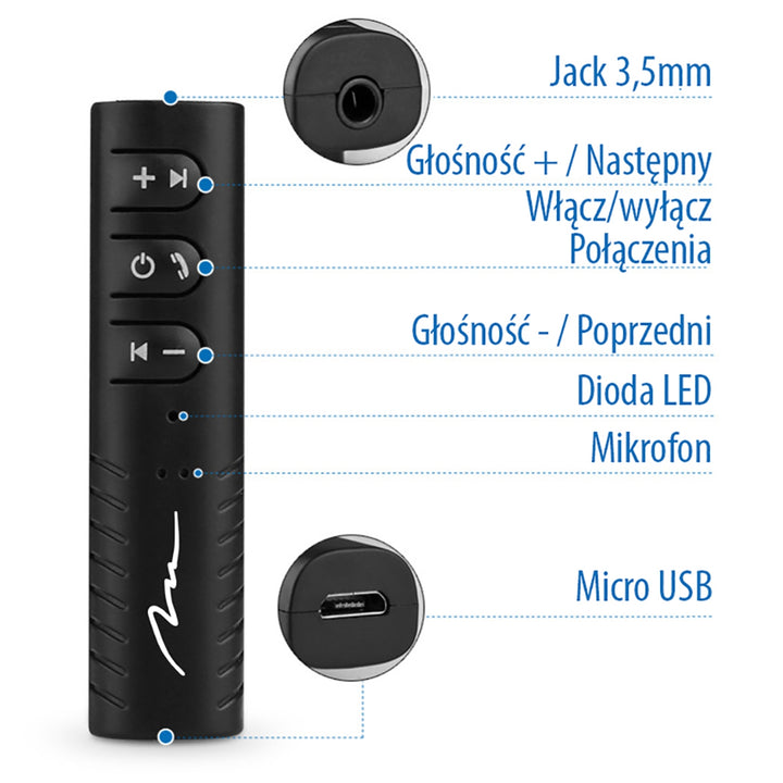 Transmisor Bluetooth universal MT3588 de calidad universal.