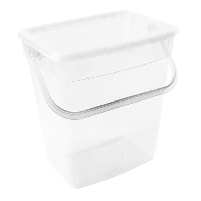 Recipiente de pó transparente Plast Team 6L