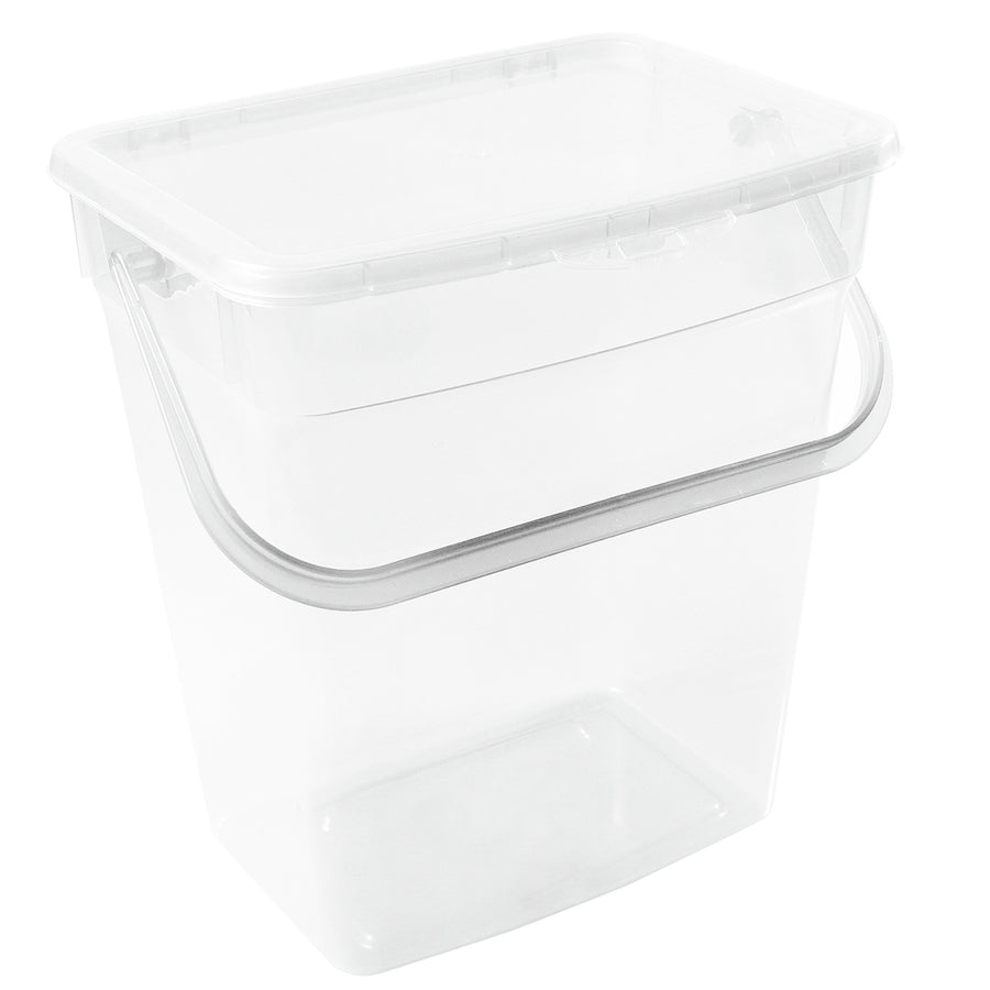 Recipiente Plast Team 10L para recipiente transparente em pó detergente