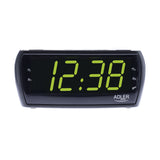 Radio despertador fm/am led reloj adler ad1121 calidad