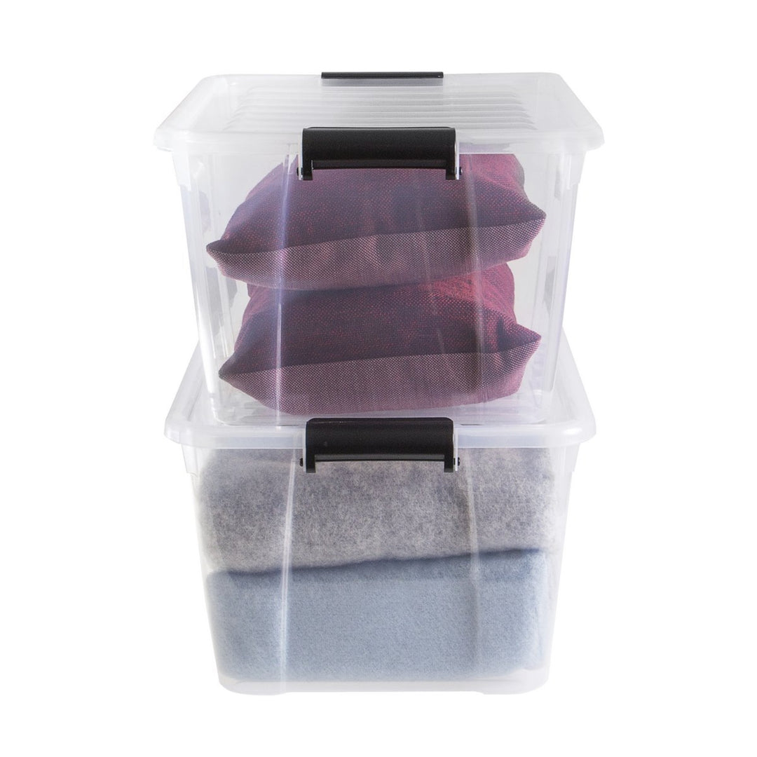 Caja contenedor con tapa Plast Team HOME BOX 30L QUALITY