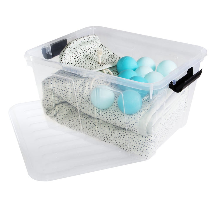 Caja contenedor con tapa Plast Team HOME BOX 30L QUALITY