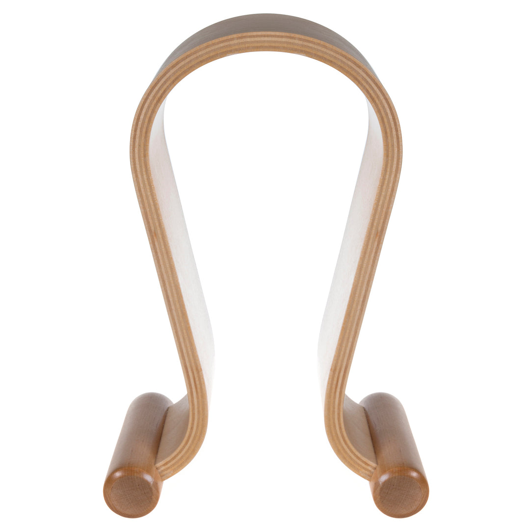 Soporte para auriculares de madera, color roble claro Maclean MC-815O