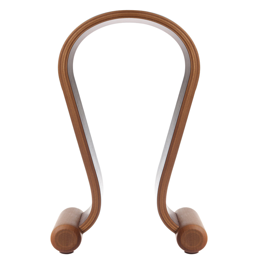 Soporte para auriculares de madera, color nuezMaclean MC-815W