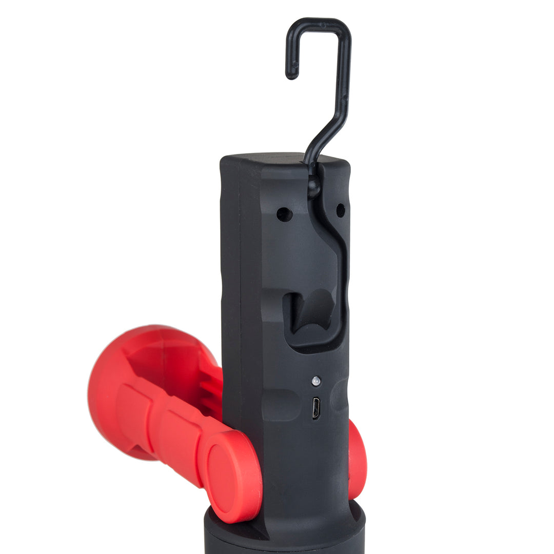 Luz de oficina LED MCE230 Maclean Energy XXL COB, 2 lâmpadas com possibilidade de união, dois modos de iluminação, cabide, íman