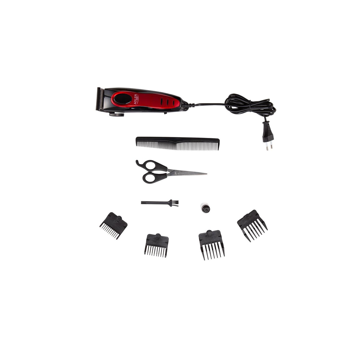 ADLER 2825 Máquina de cortar cabelo profissional 15W cabo 1,9m