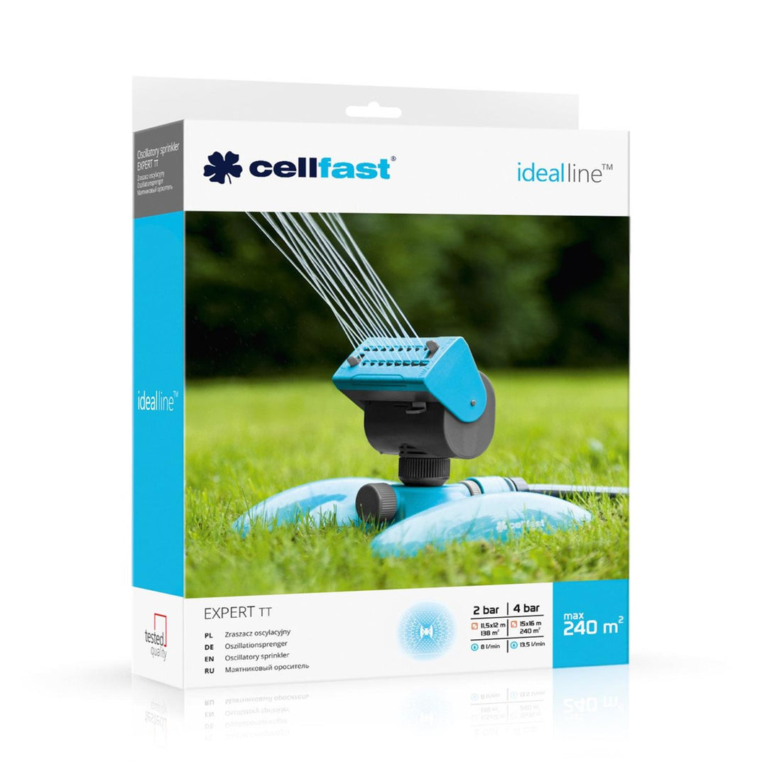 Aspersor oscilante baseado no ideal especialista Cellfast
