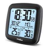 Estación meteorológica inalámbrica con sistema DCB calendario, alarma GreenBlue GB542
