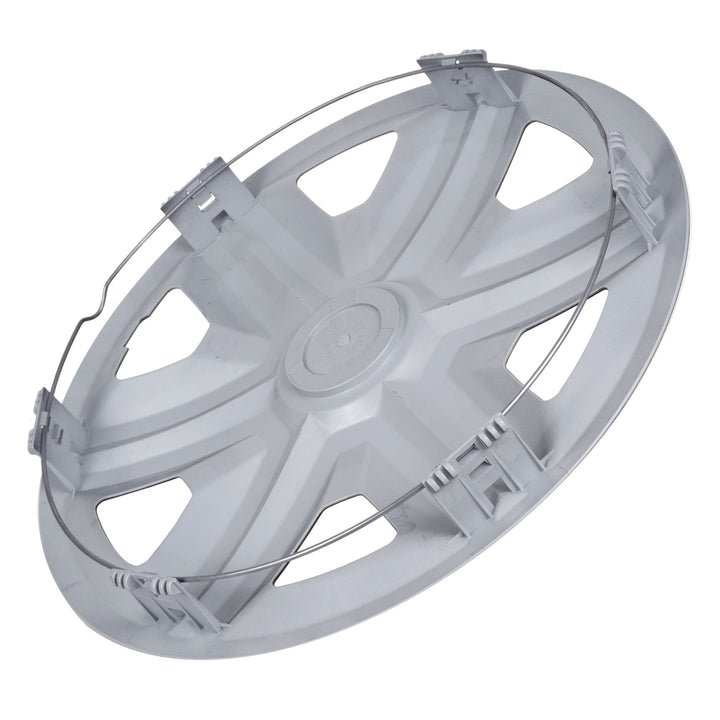 Tapacubos universales 16" NRM ACTION Doublecolor plata/negro 4 piezas