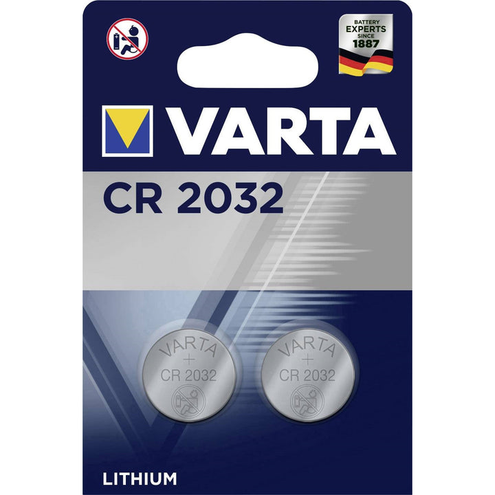 BATERIA PROFISSIONAL CR2032 3V LITOWA VARTA - 2 peças