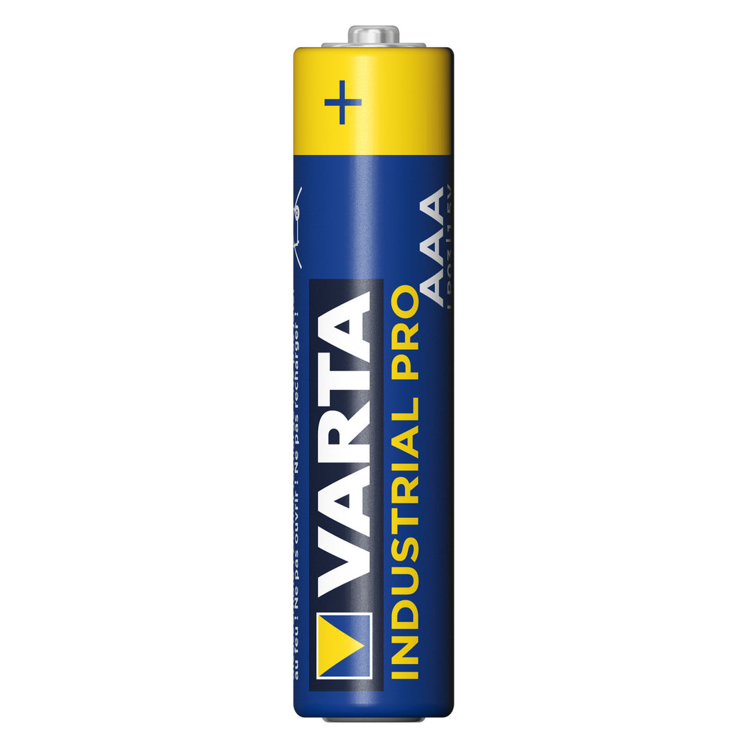 40 pilhas alcalinas Varta Industrial LR03/AAA