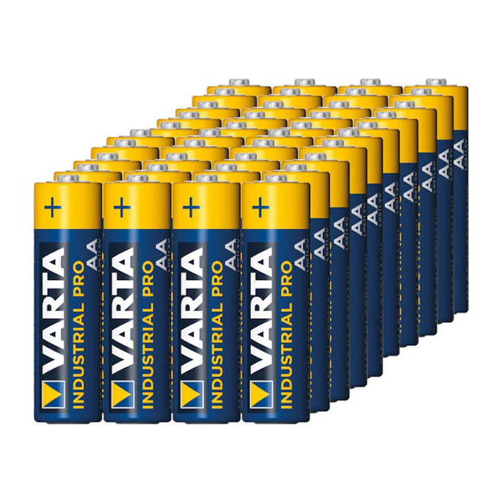 40x Pilhas Alcalinas Varta Industrial LR6/AA