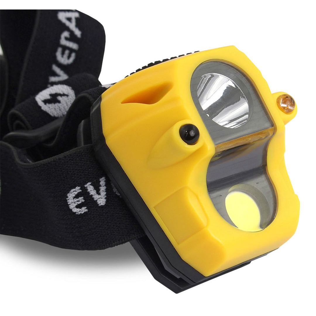 La calidad de linterna de diodo everActive Cobra HL-250