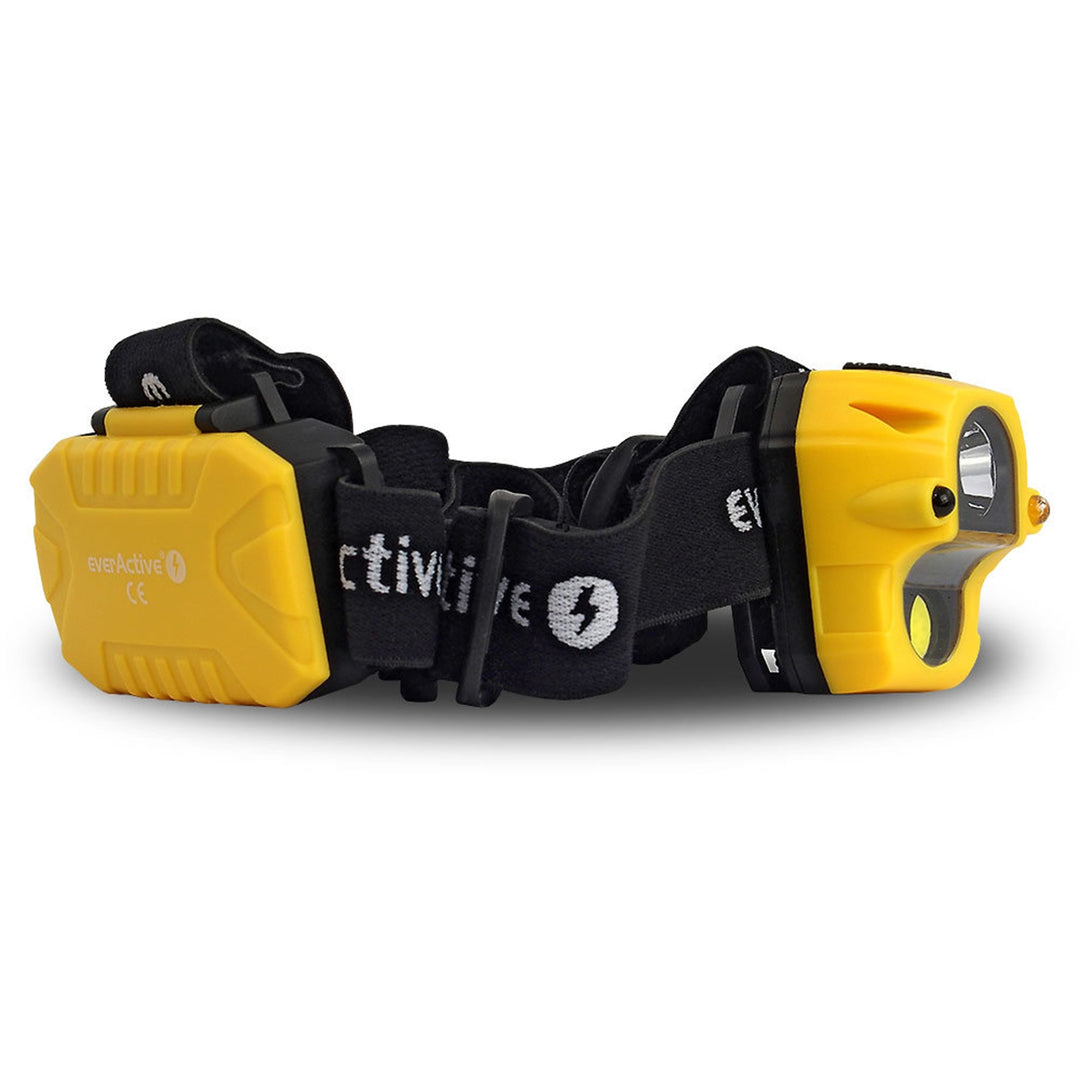 La calidad de linterna de diodo everActive Cobra HL-250