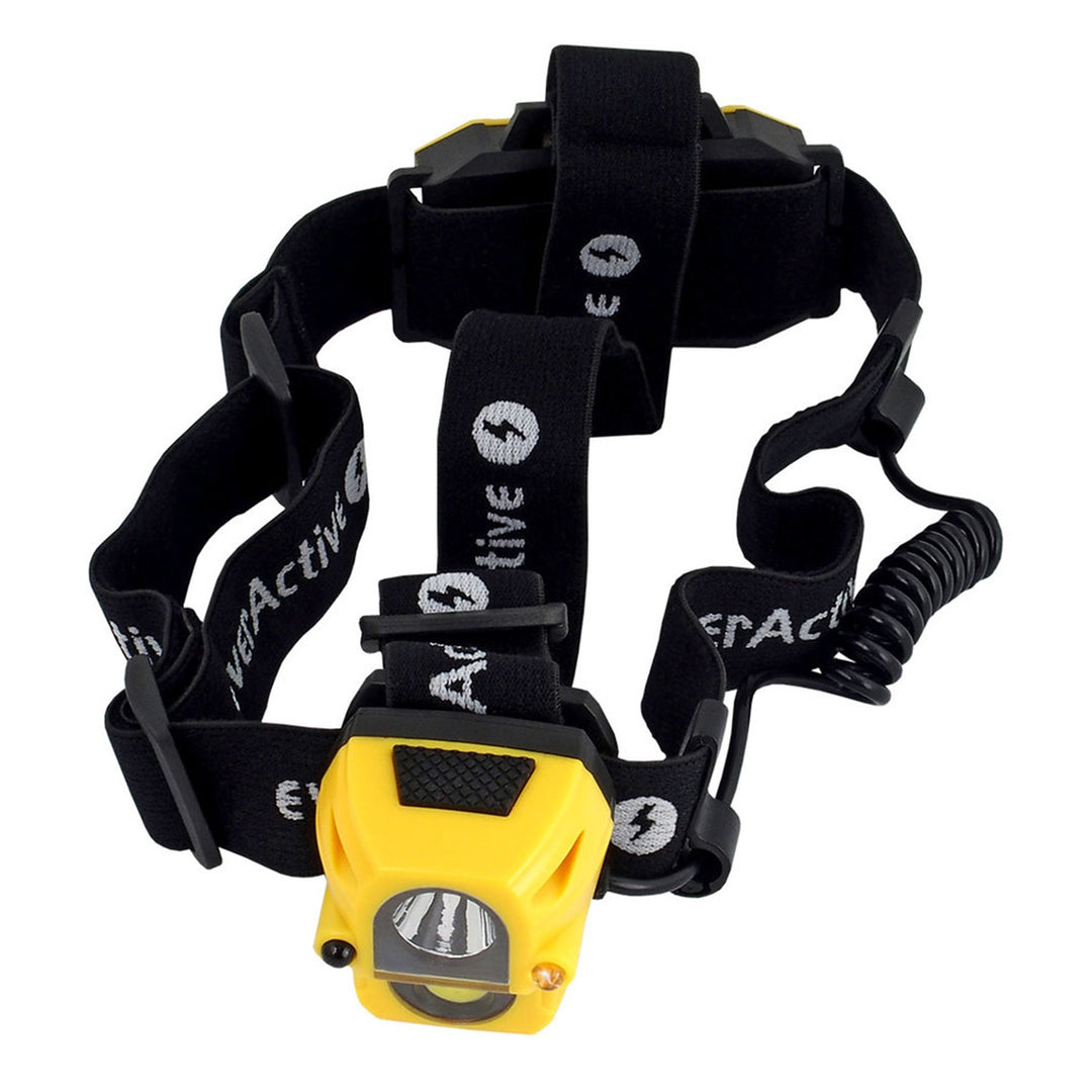 La calidad de linterna de diodo everActive Cobra HL-250