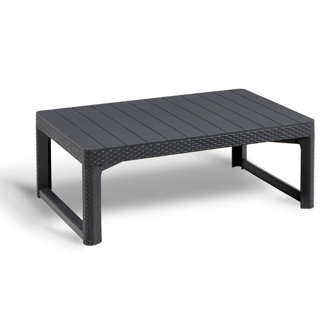 Mesa de jardim ajustável em altura Keter com 2 posições