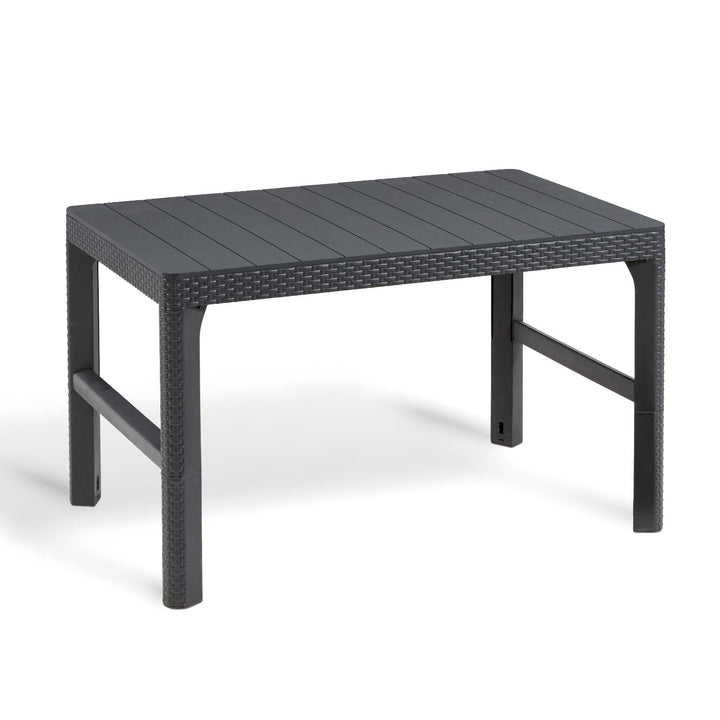 Mesa de jardim ajustável em altura Keter com 2 posições