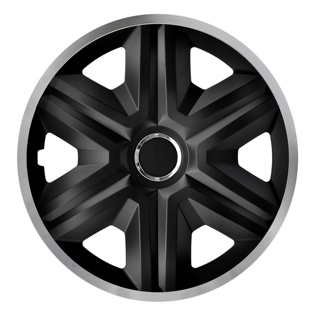 Calotas universais 14" NRM FAST LUX prata 4 peças