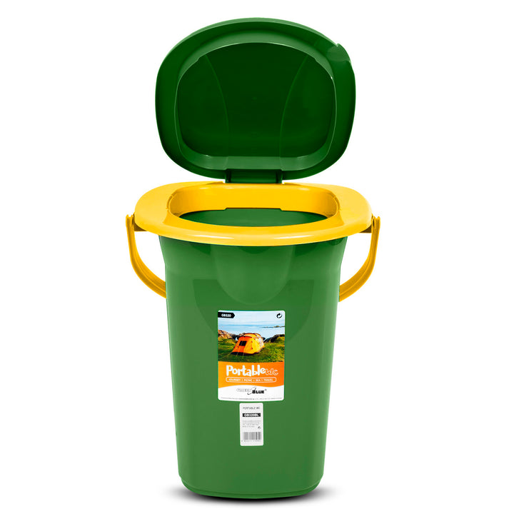 GreenBlue GB320GO inodoro de viaje verde oscuro/naranja