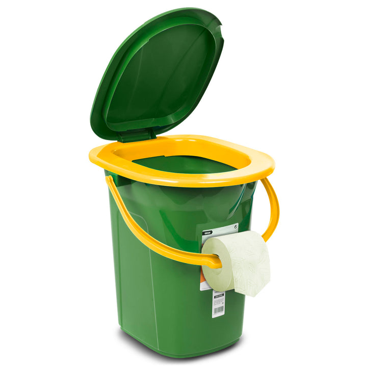 GreenBlue GB320GO inodoro de viaje verde oscuro/naranja
