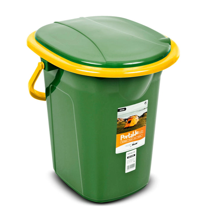 GreenBlue GB320GO inodoro de viaje verde oscuro/naranja