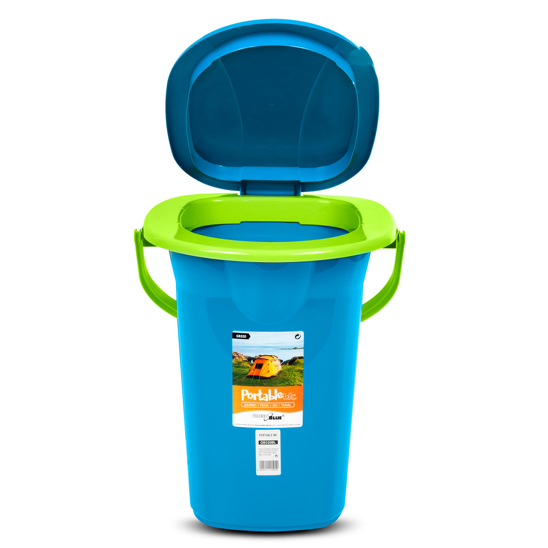 Sanita portátil para flare de viagem disponível em 5 variantes da amostra de cor GreenBlue GB320