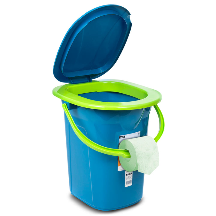 Sanita portátil para flare de viagem disponível em 5 variantes da amostra de cor GreenBlue GB320