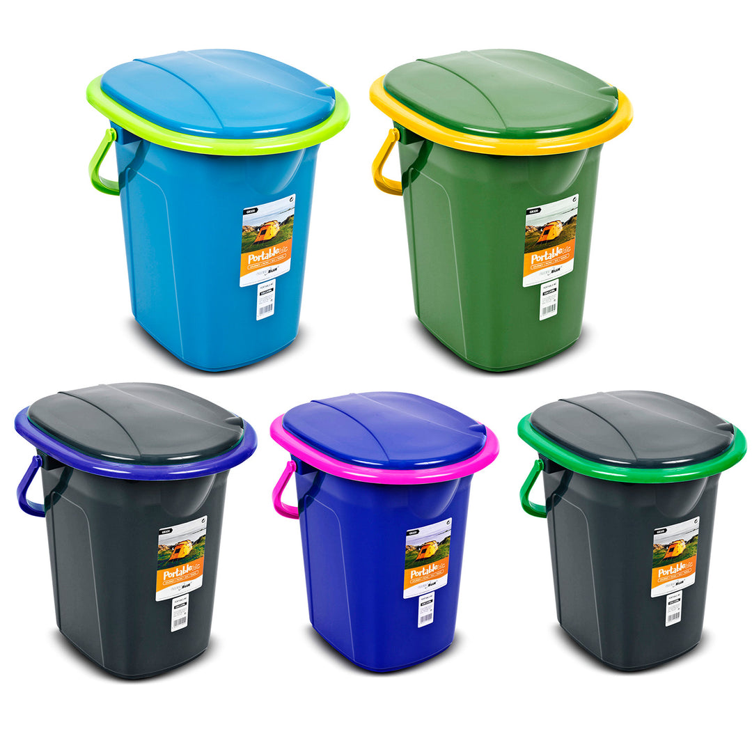 Sanita portátil para flare de viagem disponível em 5 variantes da amostra de cor GreenBlue GB320