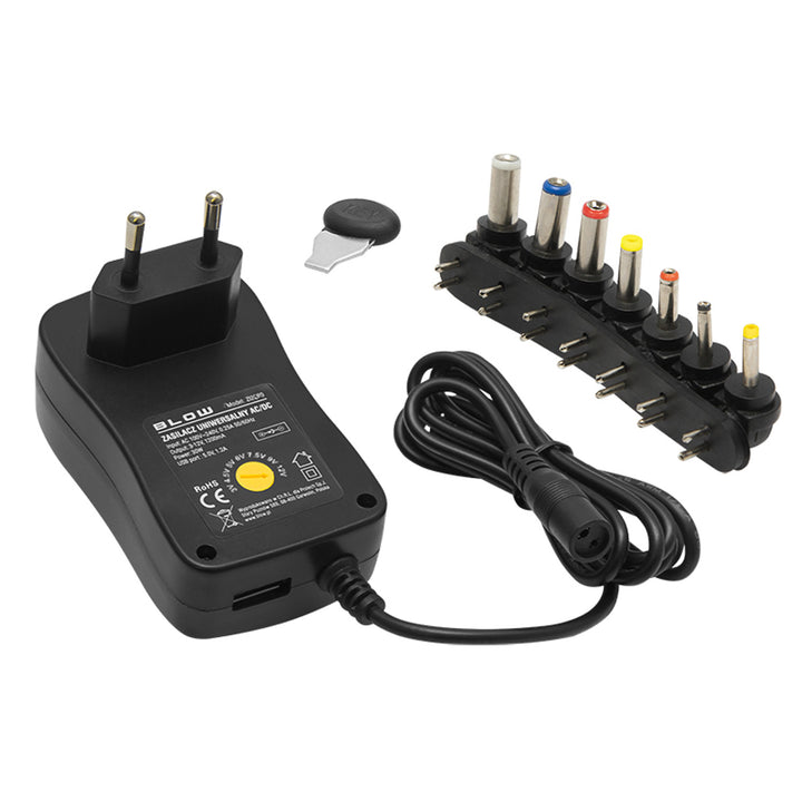 Fonte de alimentação chaveada 3-12V 2A 30W ZI2000 Blow