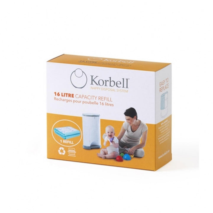 Recargas Korbell para el contenedor de 16l 3 piezas T-KOR-250DR3B