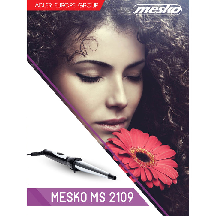 Mesko MS 2109 Modelador/alisador de cabelo 40 watts, revestimento cerâmico